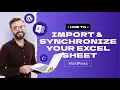 How to import and synchronize your Excel sheets into WordPress