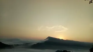 halimun di pucuk gunung