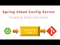 Spring Cloud Config Server Spring Boot Property Externalization in MicroServices