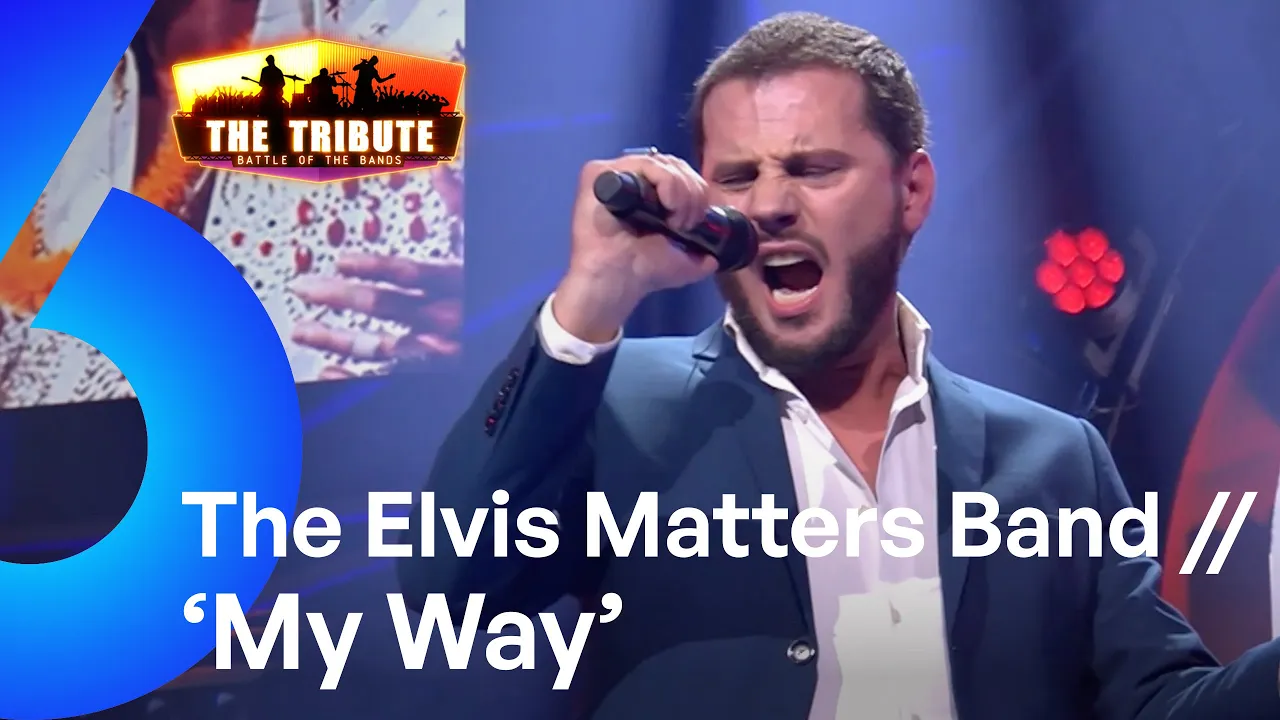 Bouke & The Elvis Matters Band - My Way (Elvis Presley cover) | WINNING NUMBER! | The Tribute