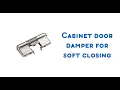 Cabinet door damper LAMA