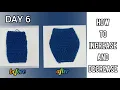 Crochet For Beginners Day 6 - Increase and Decrease For Crochet Shaping