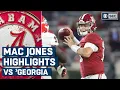 Mac Jones vs Georgia Bulldogs Highlights Jones throws for over 400 yards CBS Sports
