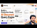 Build a Production-Ready AI Document Query Engine NextJS 16 Agentic Coding