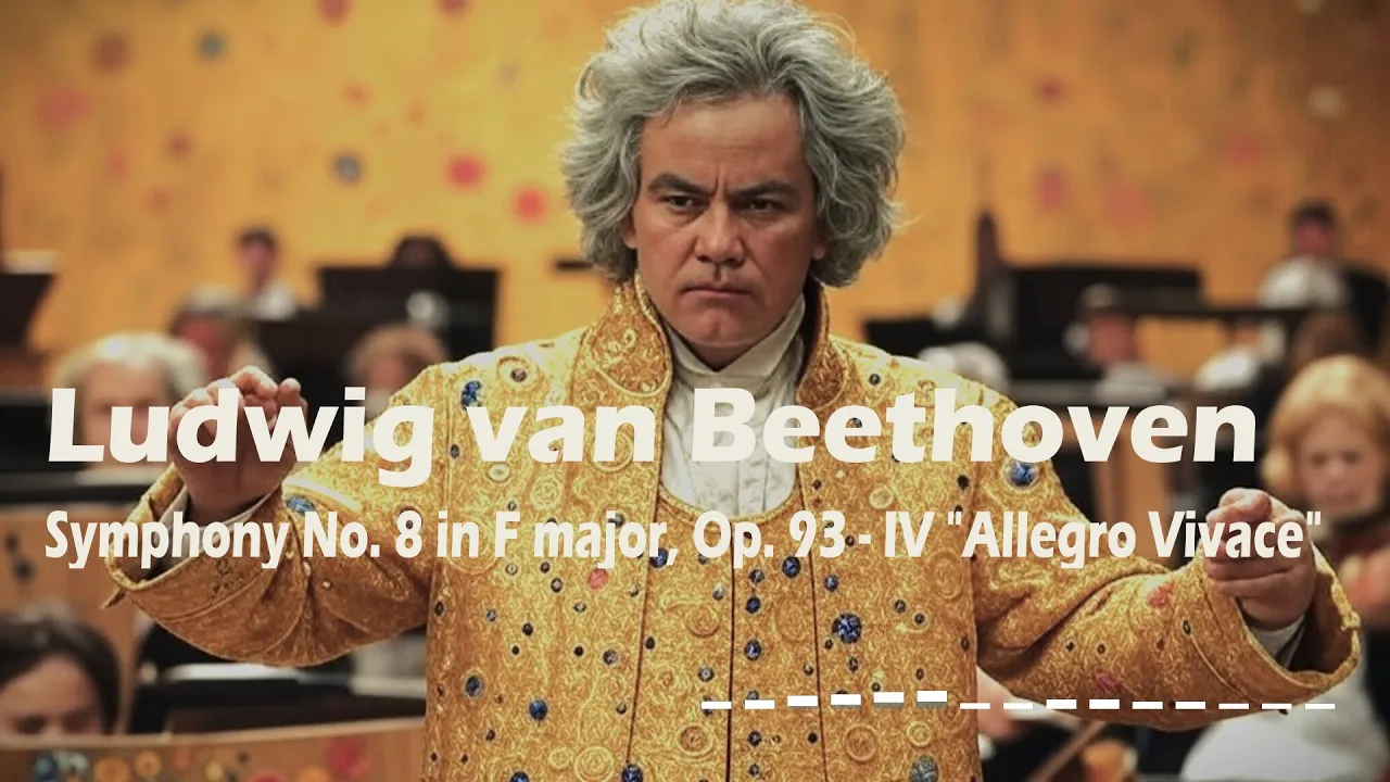 Beethoven Symphony No. 8 in F major, Op. 93-IV "Allegro Vivace" Beethoven Symphony No. 8 in F major, Op. 93-IV "Allegro Vivace"