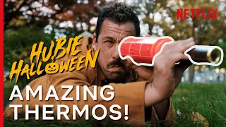 Adam Sandler s Insane Swiss-Army Thermos Hubie Halloween Netflix