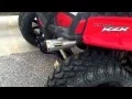 RZR 170 with big bore kit big carb intake and exhaust It rips Listen to the sound 5hp to 13 hp