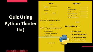 Multiple Choice Quiz Using Python Tkinter tk For Kids Python Tutorial Syntax Error Pratiksha Jain