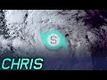 Track of Tropical Storm Chris 2024
