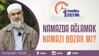 Namazda ağlamak namazı bozar mı?
