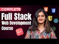 Full Stack Web Development Full Course 2025 Web Development Full Course FREE Intellipaat