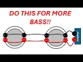 Wiring your subwoofers for more power and more bass