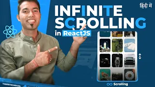 Add Infinite Scrolling in React JS in Hindi