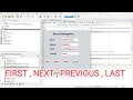 Java MySQL Records Navigation Buttons First Next Previous Last In Java With Source Code
