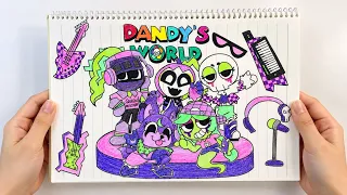 ✨Paper DIY✨Queens of Mischief 💚👻 | Dandy's World paper play 🧜♀️ #dandysworld