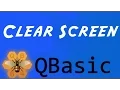 Clear Screen - QBasic Tutorial 7