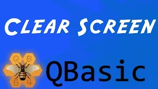 Clear Screen - QBasic Tutorial 7