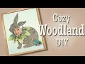 Vintage Woodland Crafts Cozy Cottagecore DIY Decor Ideas