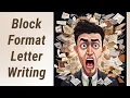 Mastering the Block Format in Letter Writing