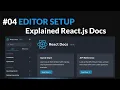 Editor Setup - Explained React js Docs