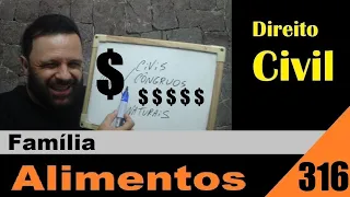 Direito Civil - Aula #316 - Alimentos (É isso!)