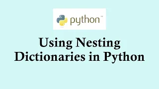 Python basic course Nesting dictionary in Python