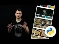 Generating color palettes from movies with Python