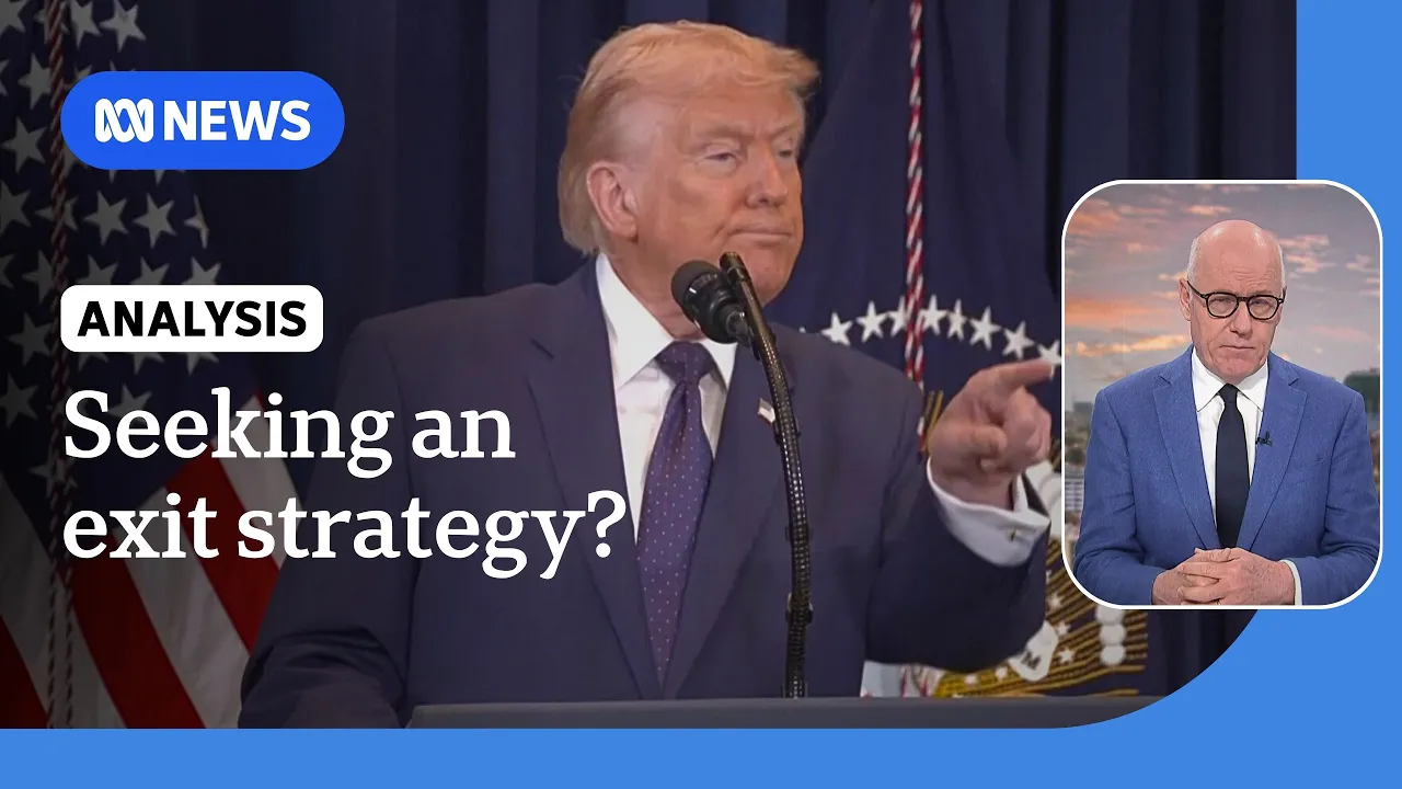 Trump may be looking for Iran war 'off-ramp' as conflict spreads: Lyons | ABC NEWS