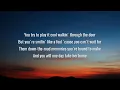 Kenny Chesney - Take Her Home (Lyrics)