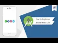 How to Implement Social Media Link in Android Studio SocialMediaLink Android Coding