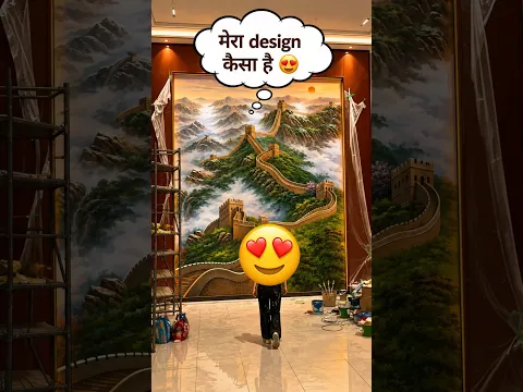Girl made beautiful design 😍