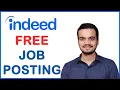 Indeed Free Job Posting
