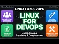 Linux for DevOps Practical Users Groups Symlinks File Compression Master Linux for DevOps