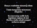 Download Lagu Sendu - D'bagindas (Lyric)