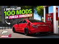 installing 100 mods in Forza Horizon 6 CLS 63 GAS STATION MOD