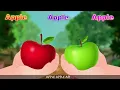Apple Song (SINGLE) | Learn Fruits for Kids | Educational Learning Songs & Nursery Rhymes | ChuChuTV