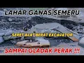 SEREM!! Nemu Alat Berat EXCAVATOR Terseret LAHAR SEMERU