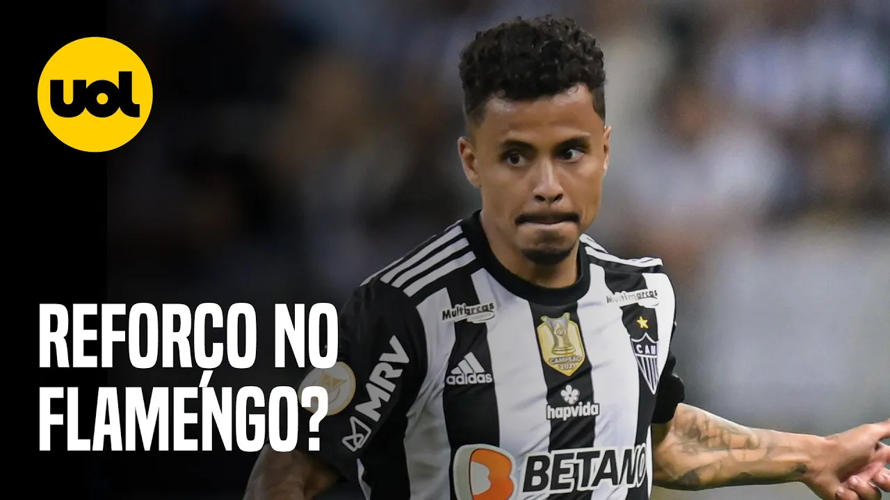 ALLAN, VOLANTE DO ATLÉTICO-MG, QUER JOGAR NO FLAMENGO, QUE PREPARA PROPOSTA
