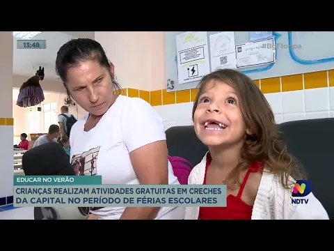 Oito creches de Florianópolis vão atender mais de 600 crianças durante o período de férias