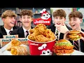 British Highschoolers try Jollibee for the first time