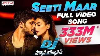 seeti maar full video song dj duvvada jagannadham alluarjun dsp hits party songs telugu