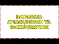 Databases vs 5 Solutions