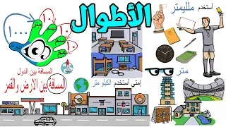 الاطوال للصف الرابع الابتدائي المحيطات اسهل طرق لحفظ التحويلات 