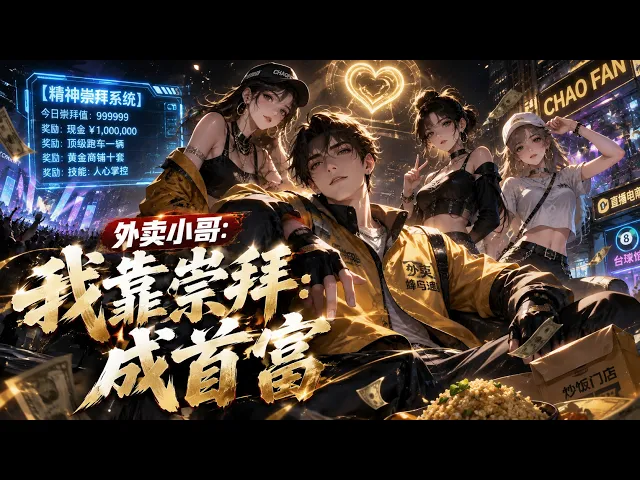 外卖小哥:我靠崇拜成首富