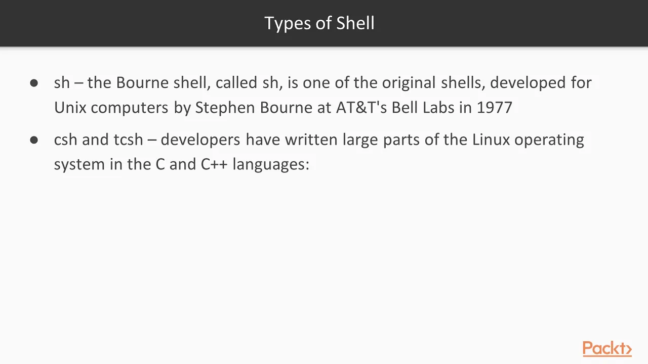 Advanced Linux System Administration :  Exploring Linux Command-Line  | packtpub.com