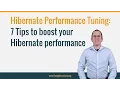 Lagu 7 Tips to improve your Hibernate performance