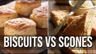 In What Ways Are Biscuits and Scones Different