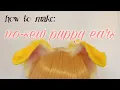 How to Make No-Sew Puppy Ears for Cosplay