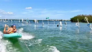 TOILET SEAT Cut and Mangrove TREEHOUSE in ISLAMORADA!!