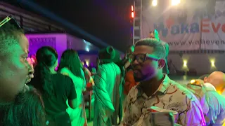 fathia balogun s birthday party at the beach